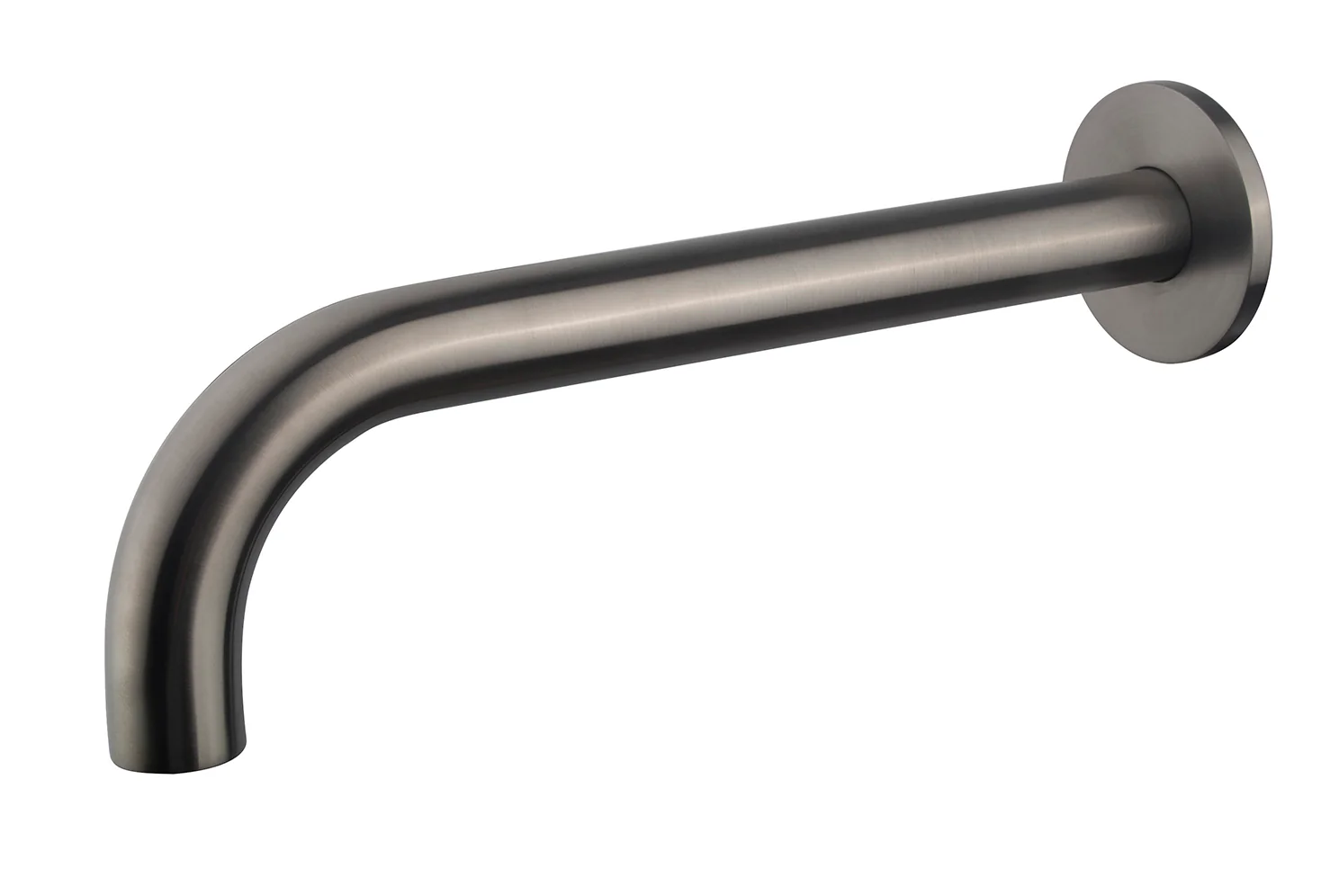 Caral baduitloop rond 25 cm 1/2” gunmetal PVD
