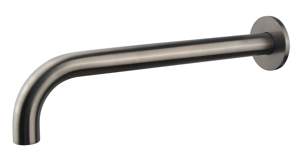 Caral baduitloop rond 30 cm 1/2” gunmetal PVD