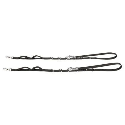 Harry’s Horse Bijzetteugel met elastiek, Zwart