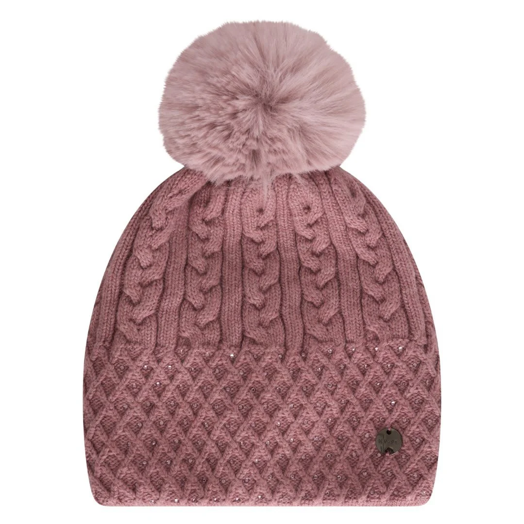 HV Polo Beanie Breeze, Dusty Rose Heather