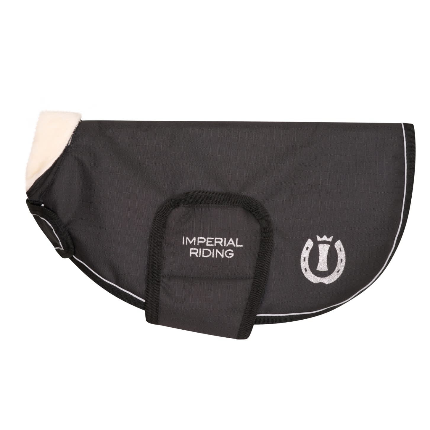 Imperial Riding Hondendeken Flower Power, Zwart