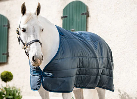 Amigo XL Horseware Liner Onderdeken 100g, Navy
