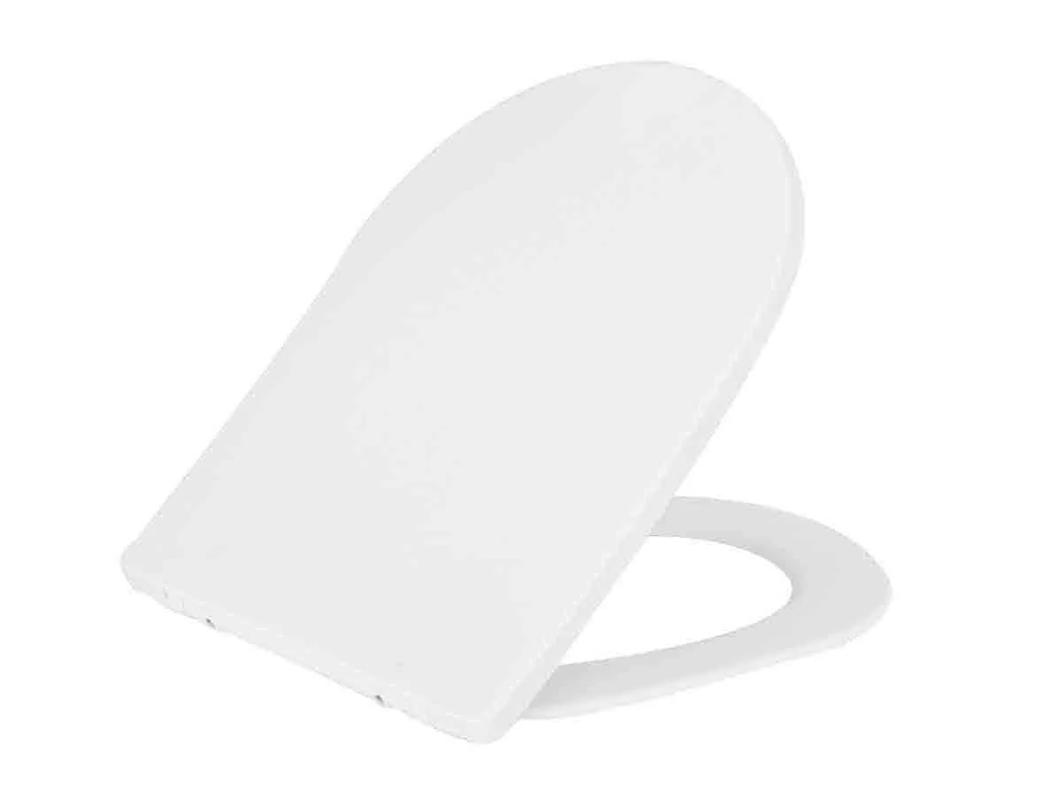 Shade slim toiletzitting softclose en quick release mat wit
