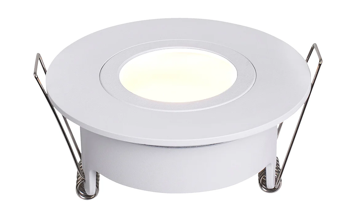 Spotz inbouwspot enkel dimbaar IP65 mat wit