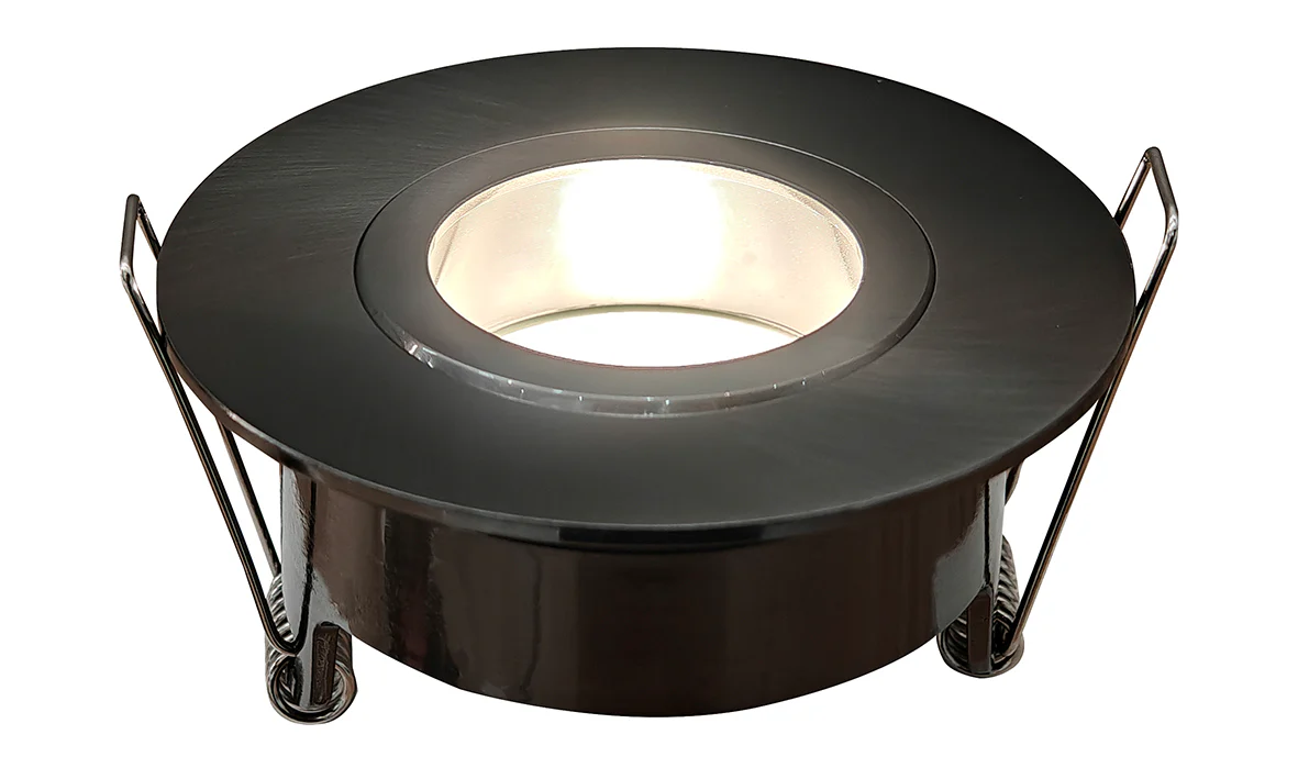 Spotz inbouwspot enkel dimbaar IP65 gunmetal