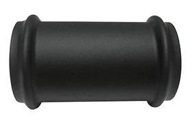 UniMatch buisverbinder 32 mm mat zwart