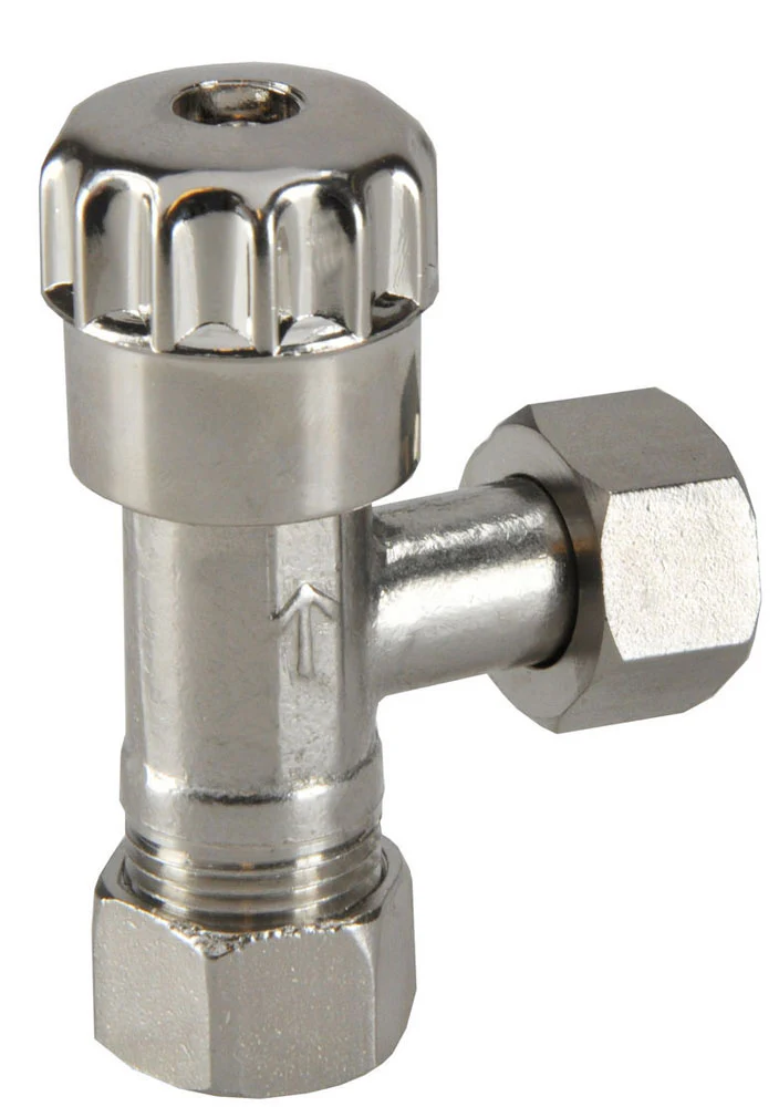 Hoekstopkraan Kiwa 3/8″ bi x 12 mm knel verchroomd