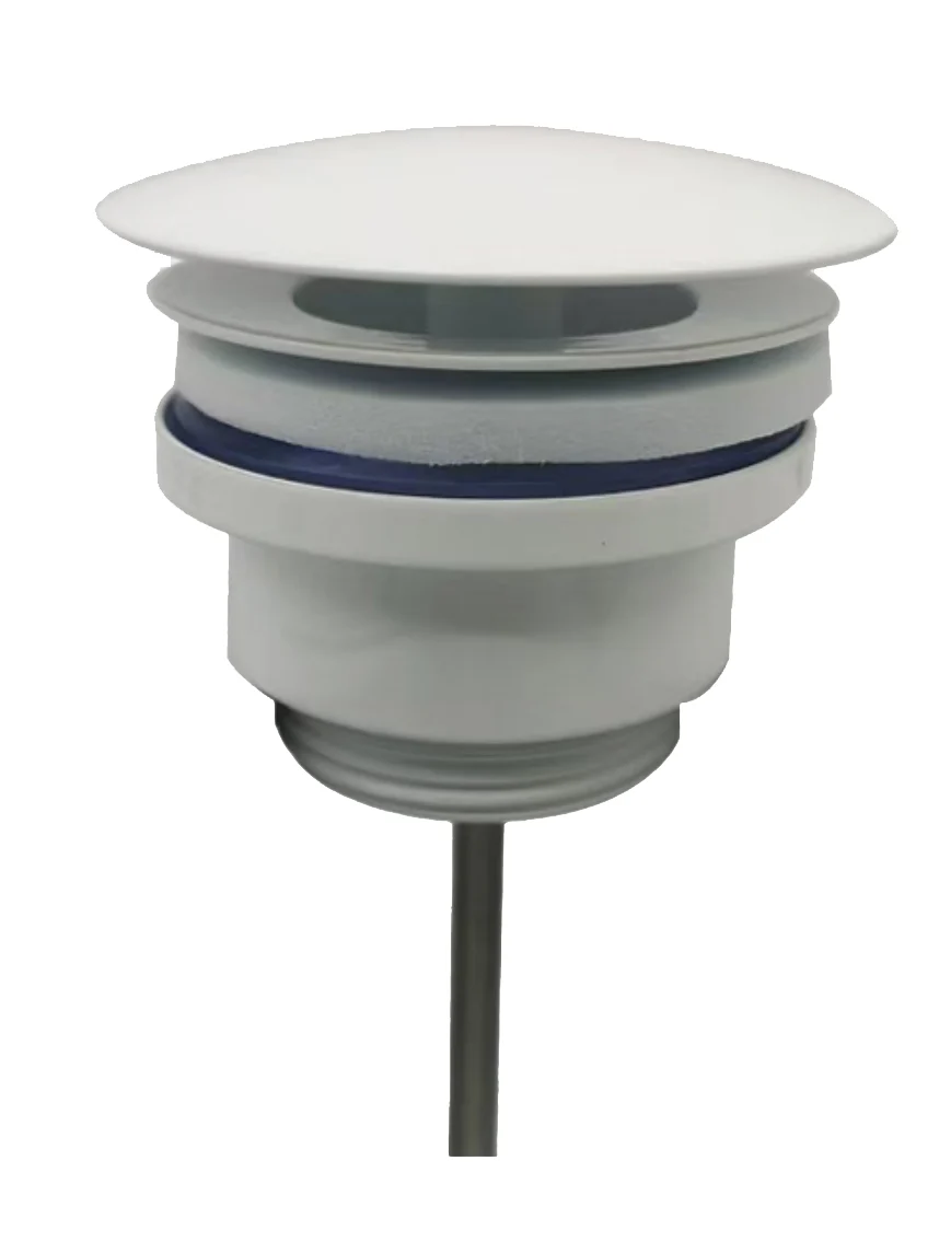 UniMatch open afvoerplug 5/4”mat wit