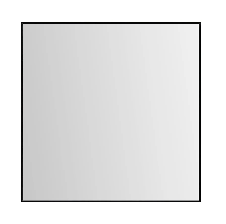 Ribbella spiegel met frame 80 cm mat zwart