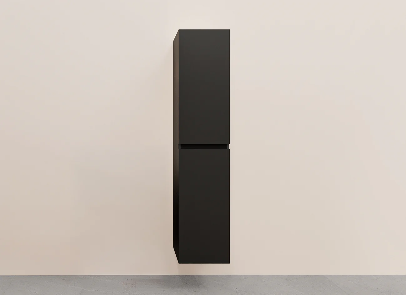 Alvara kolomkast 160x35x35 cm mat zwart