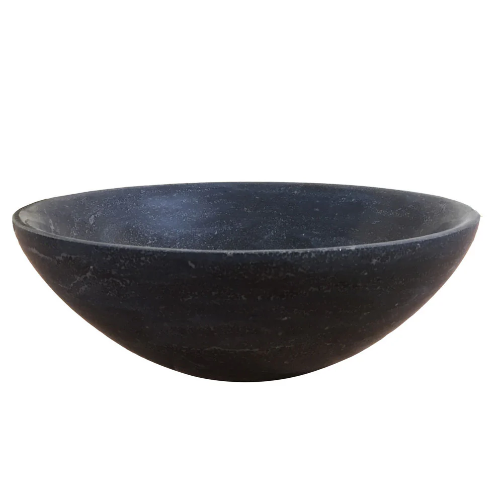 Raw waskom 32×12 cm hardsteen gezoet