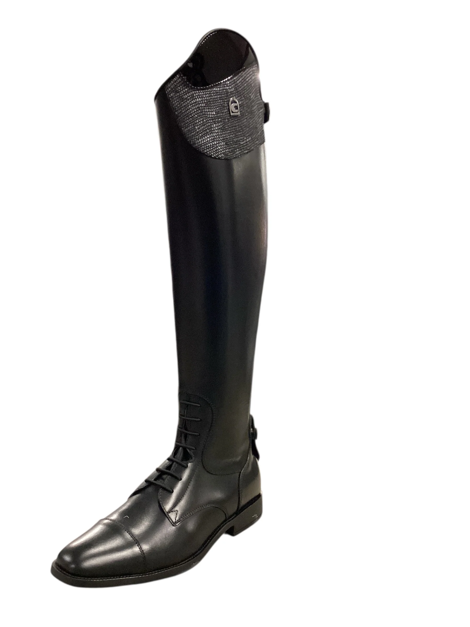 Cavallo CavalLinus Pro Jump Varano/Lak, Zwart Cavallo CavalLinus Pro Jump Varano/Lak, Zwart