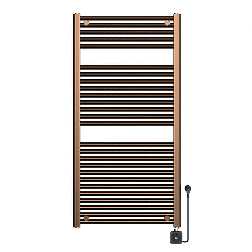 Elara elektrische radiator Smart WiFi 118,5 x 60 cm geborsteld brons koper PVD