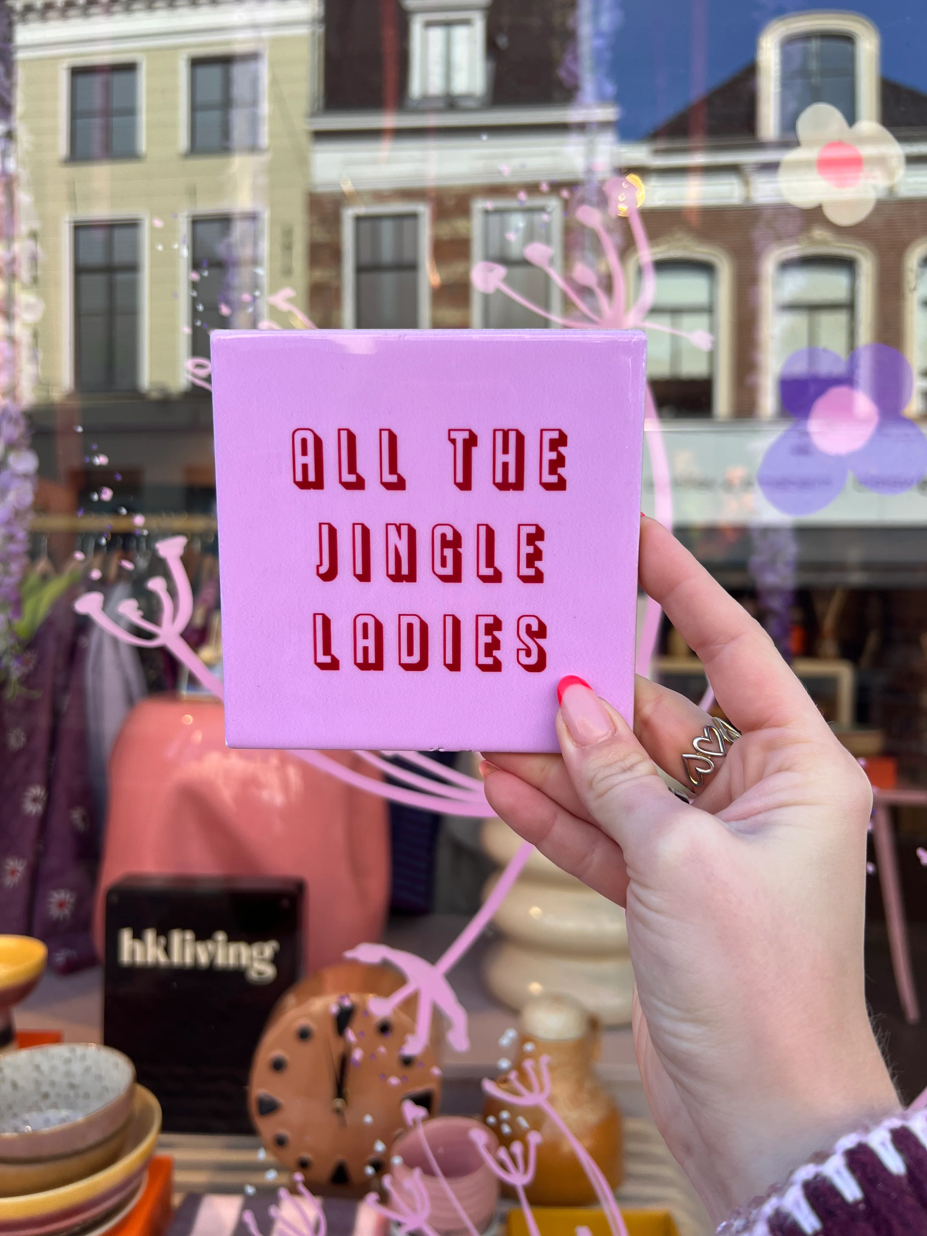 Tegeltje – All the jingle ladies