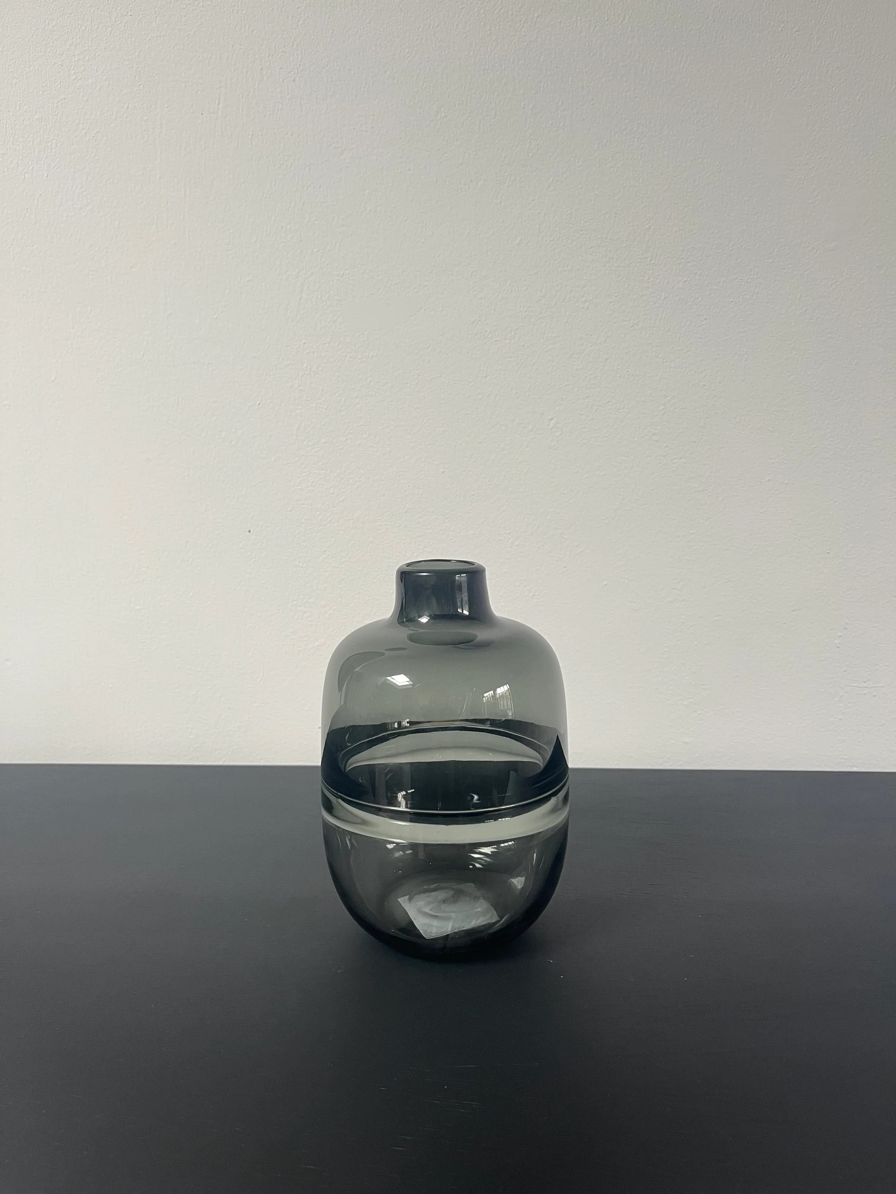 Vaas glas met lijn