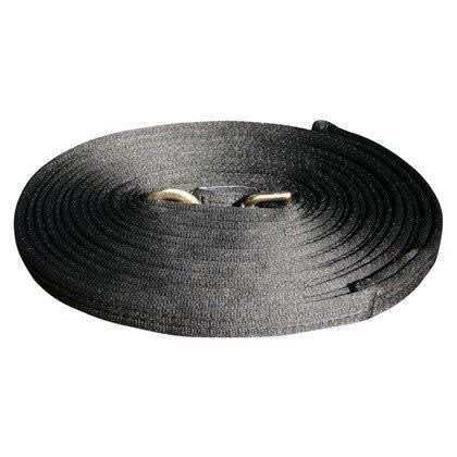 Harry’s Horse Longeerlijn Soft 8 meter, Zwart