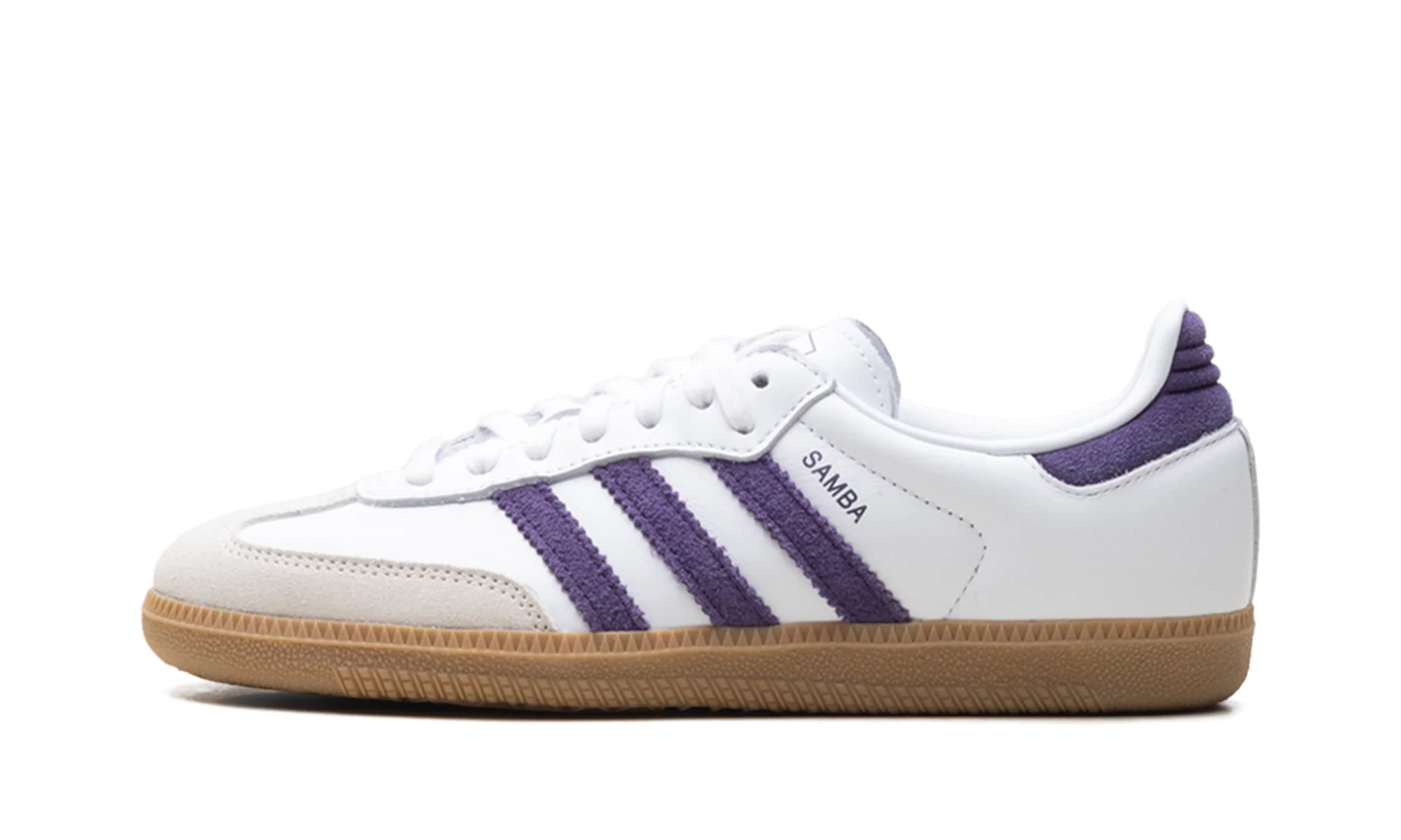 adidas Samba OG White Alumina Aurora Plum adidas Samba OG White Alumina Aurora Plum