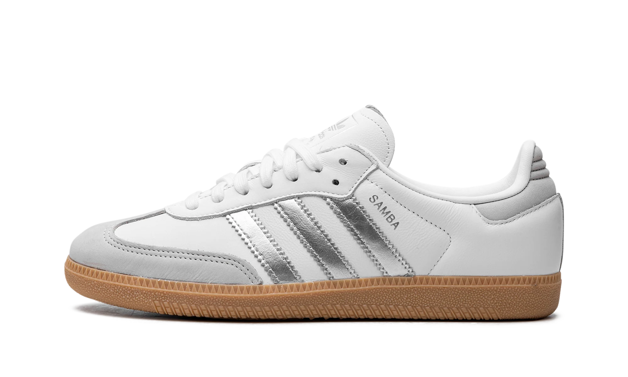 Adidas Samba OG White Silver Metallic Grey Adidas Samba OG White Silver Metallic Grey