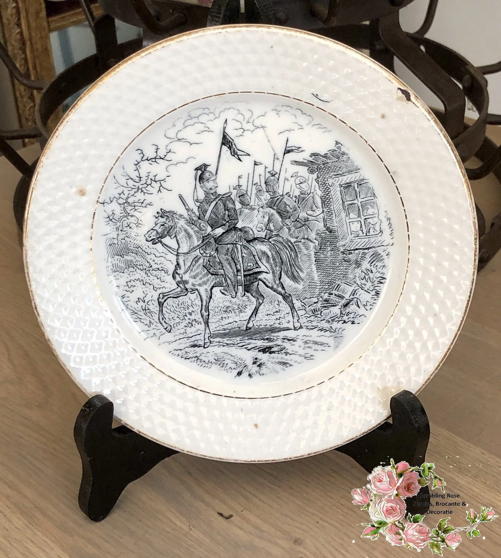 Dessertbord – decor MILITAIRE.