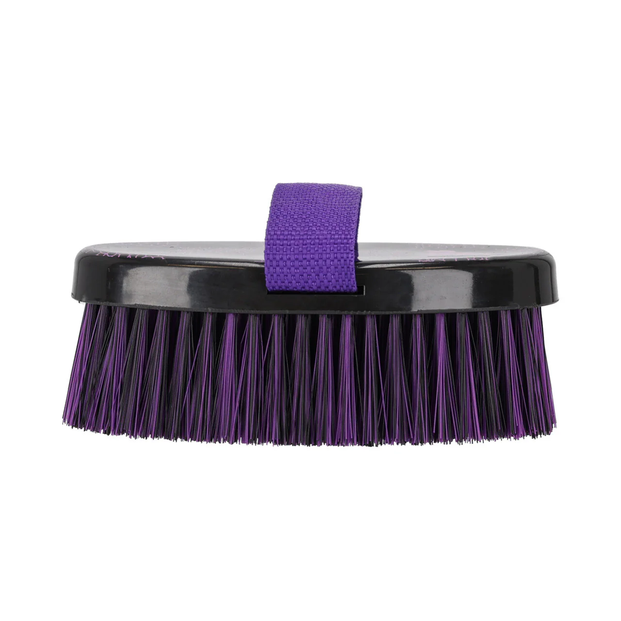 QHP Zachte Borstel Lize, Zwart/Violet QHP Zachte Borstel Lize, Zwart/Violet