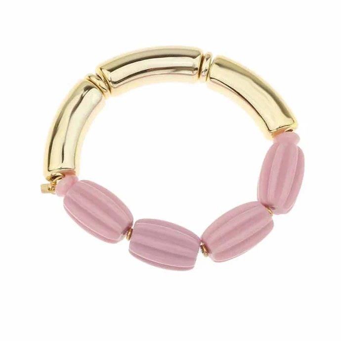 Armband – Roze/goud