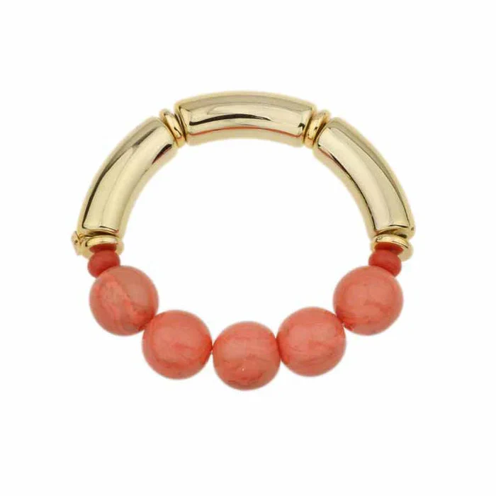 Armband – Oranje/goud