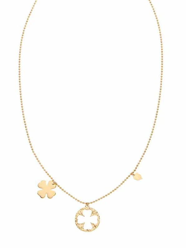 Ketting klavertje – Goud Ketting klavertje – Goud