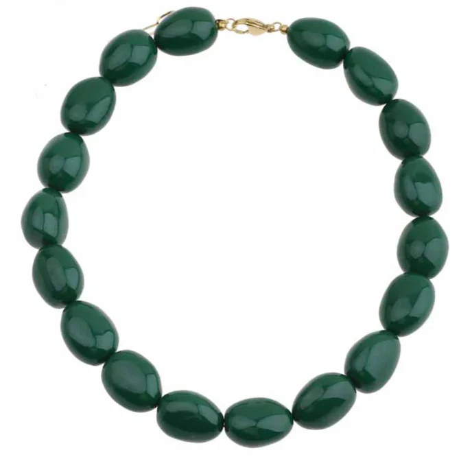 Kralenketting Rio – Donkergroen Kralenketting Rio – Donkergroen