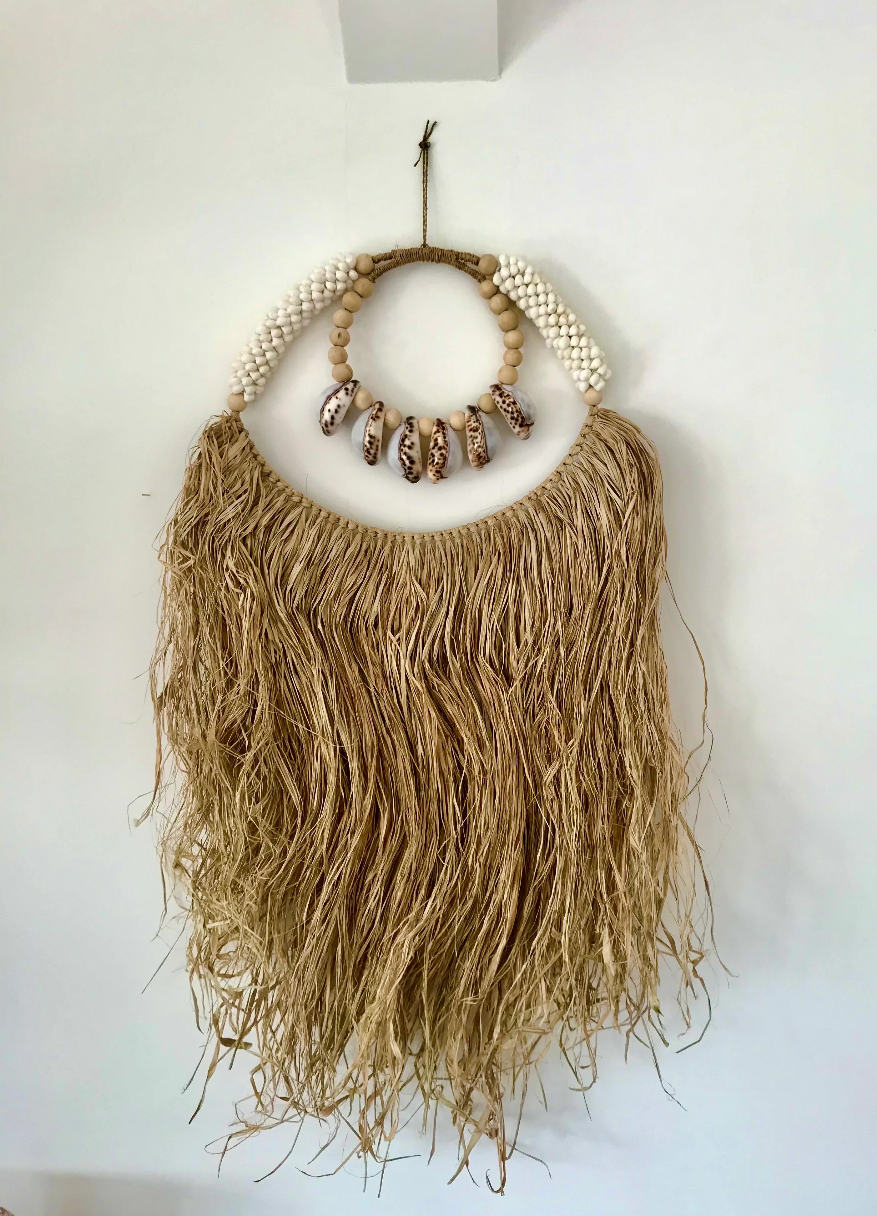 Schelpen wandhanger Nona