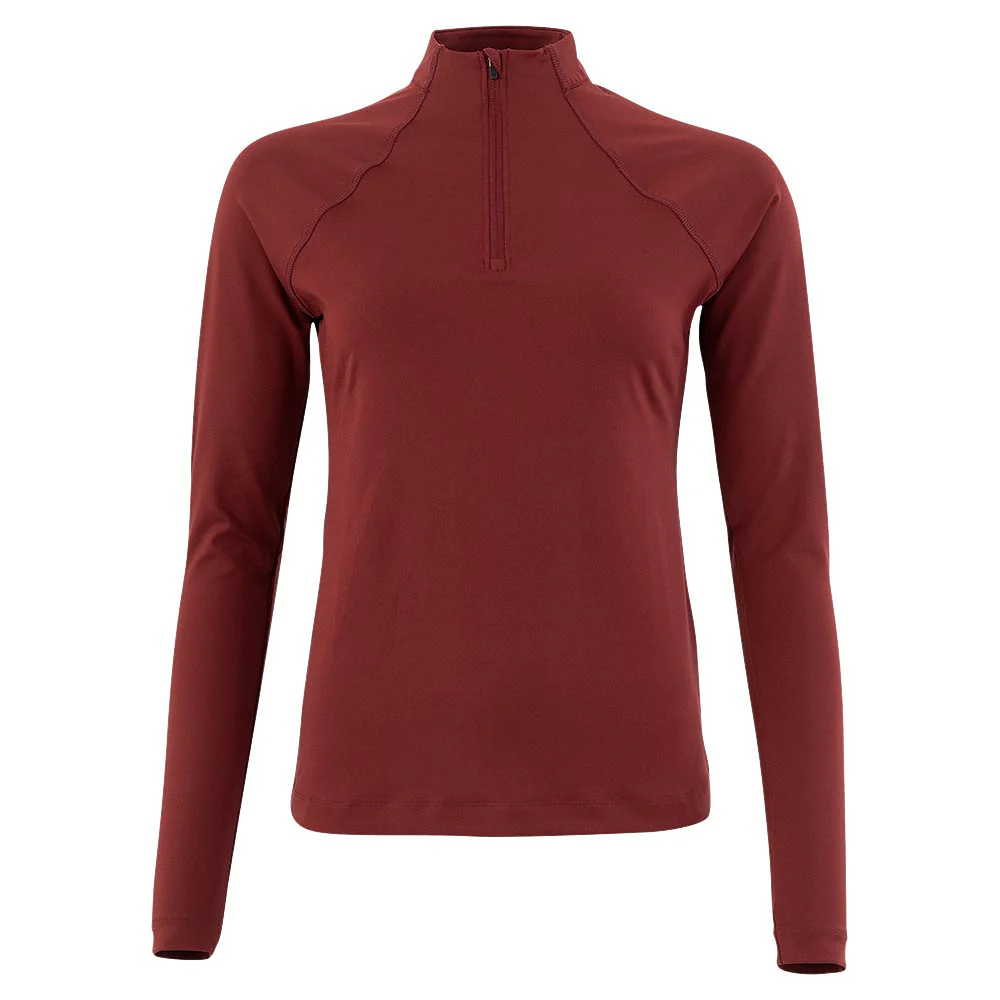 BR CLX longsleeve zip-up – Cabernet