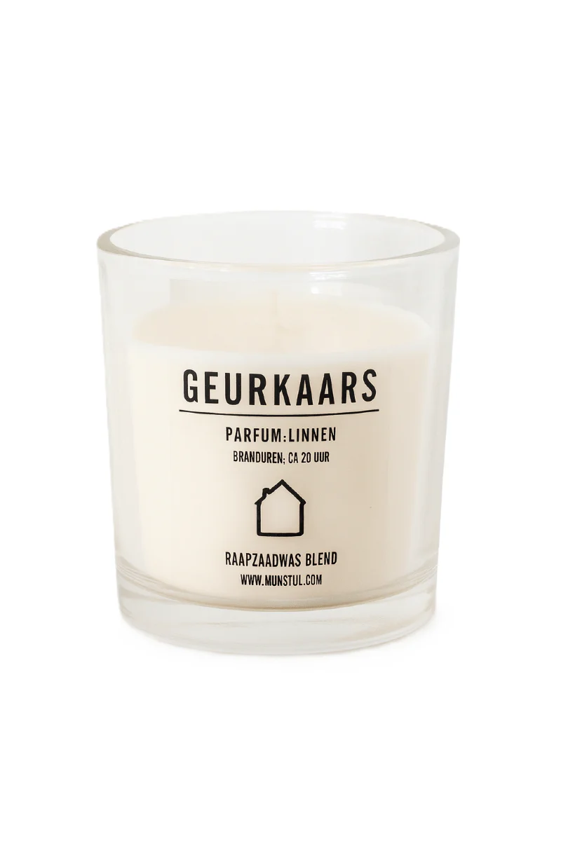 Mijn Stijl – Geurkaars huis parfum linnen