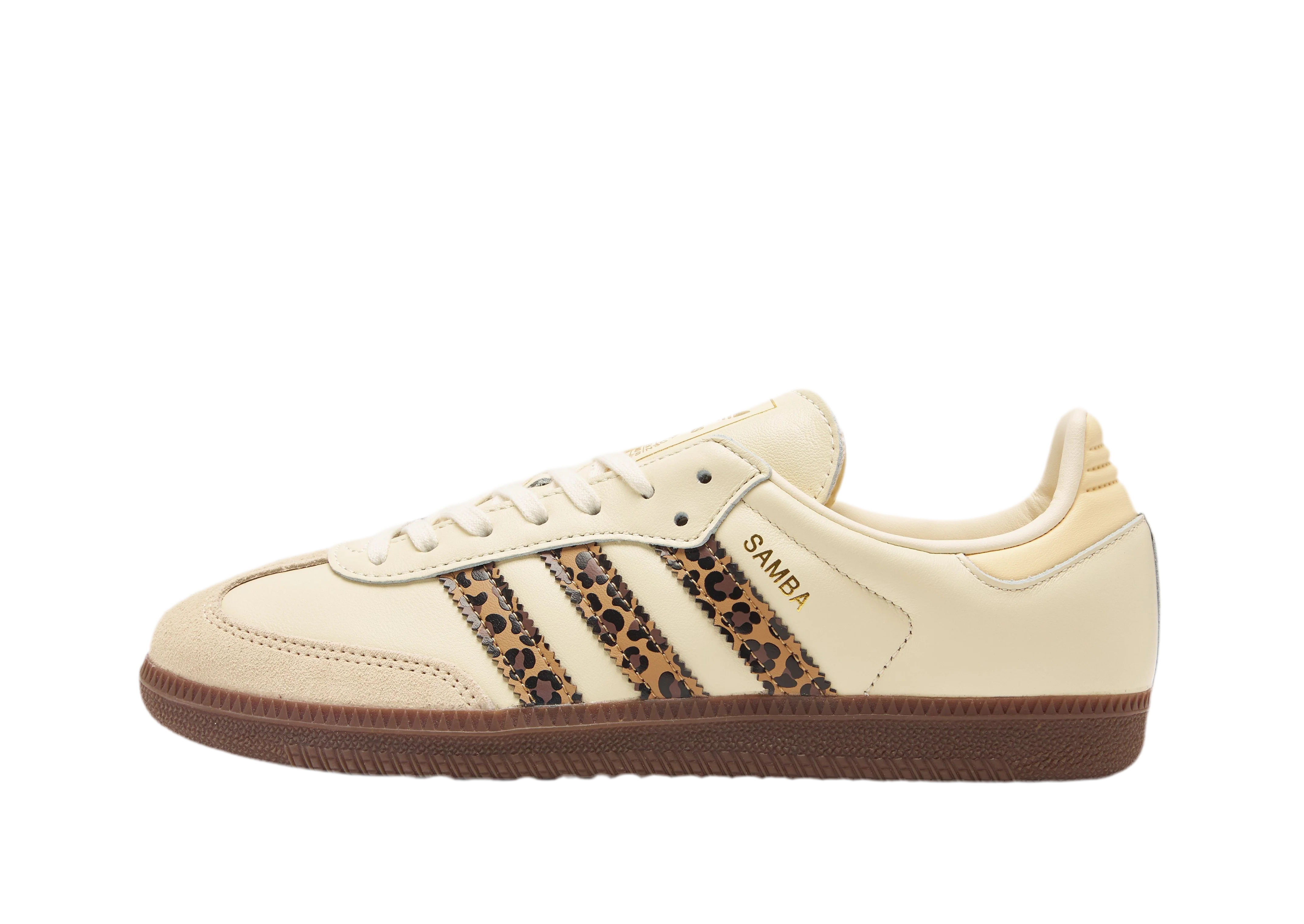 Adidas Samba OG Leopard Cream White Adidas Samba OG Leopard Cream White
