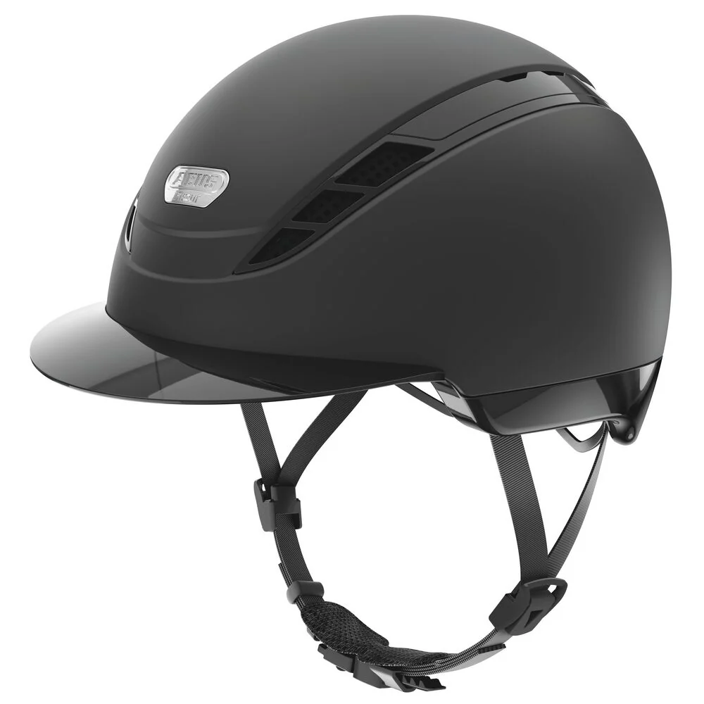 Pikeur Abus Cap AirDuo Matt, Zwart Pikeur Abus Cap AirDuo Matt, Zwart