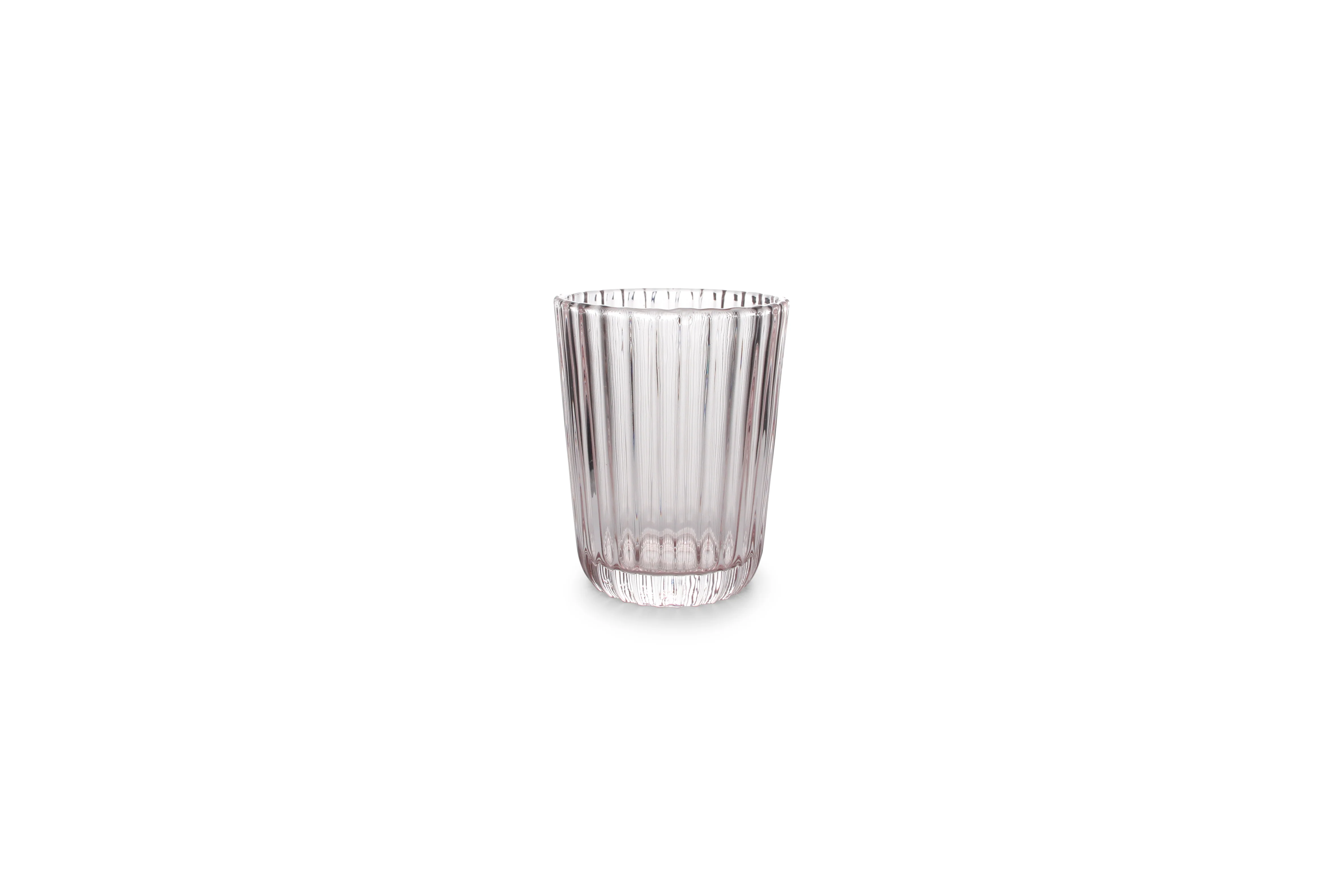 Glas 26cl roze Blossom – set/4