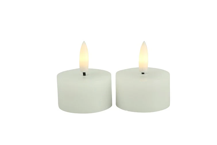 Theelicht rustiek Ø4CM LED Lyon s2 wit