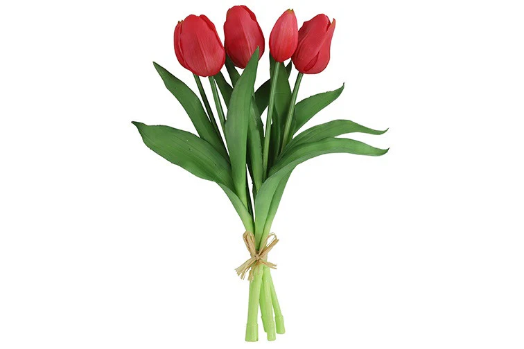 Kunst boeket Tulp fuchsia