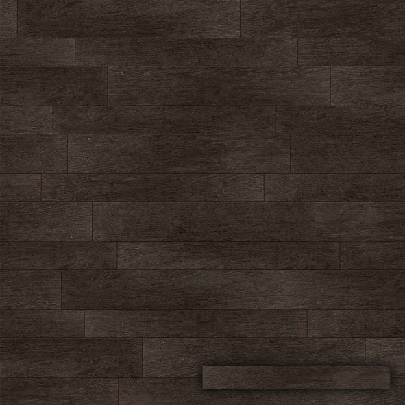 Vloertegel Belgique Dark 10×120 cm finish