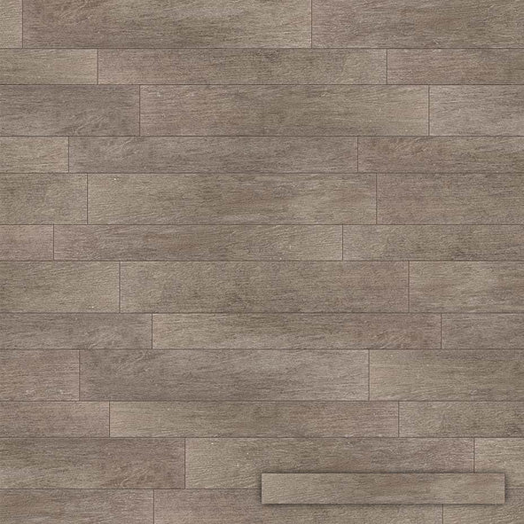 Vloertegel Belgique Gray 10×120 cm finish