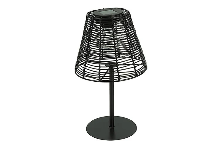 Solar Tafellamp LED Hira Zwart