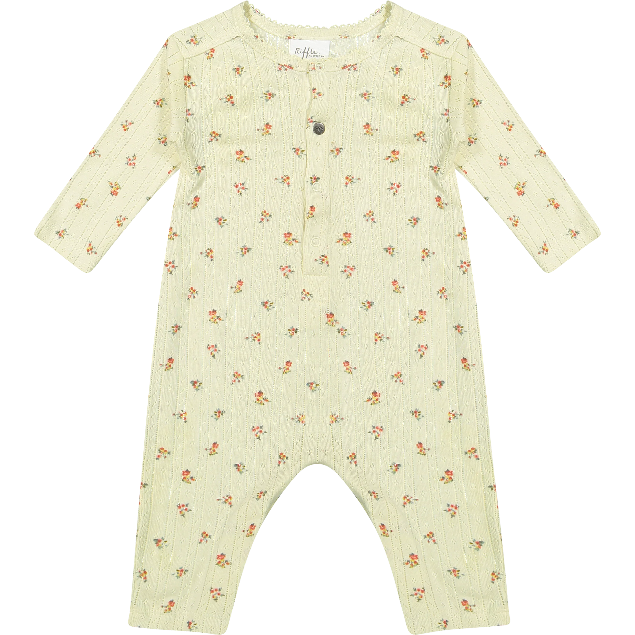 Riffle Amsterdam | Suit Sky Jacquard rib aop | Ecru Rose | 68 | 6 maanden Riffle Amsterdam | Suit Sky Jacquard rib aop | Ecru Rose | 68 | 6 maanden