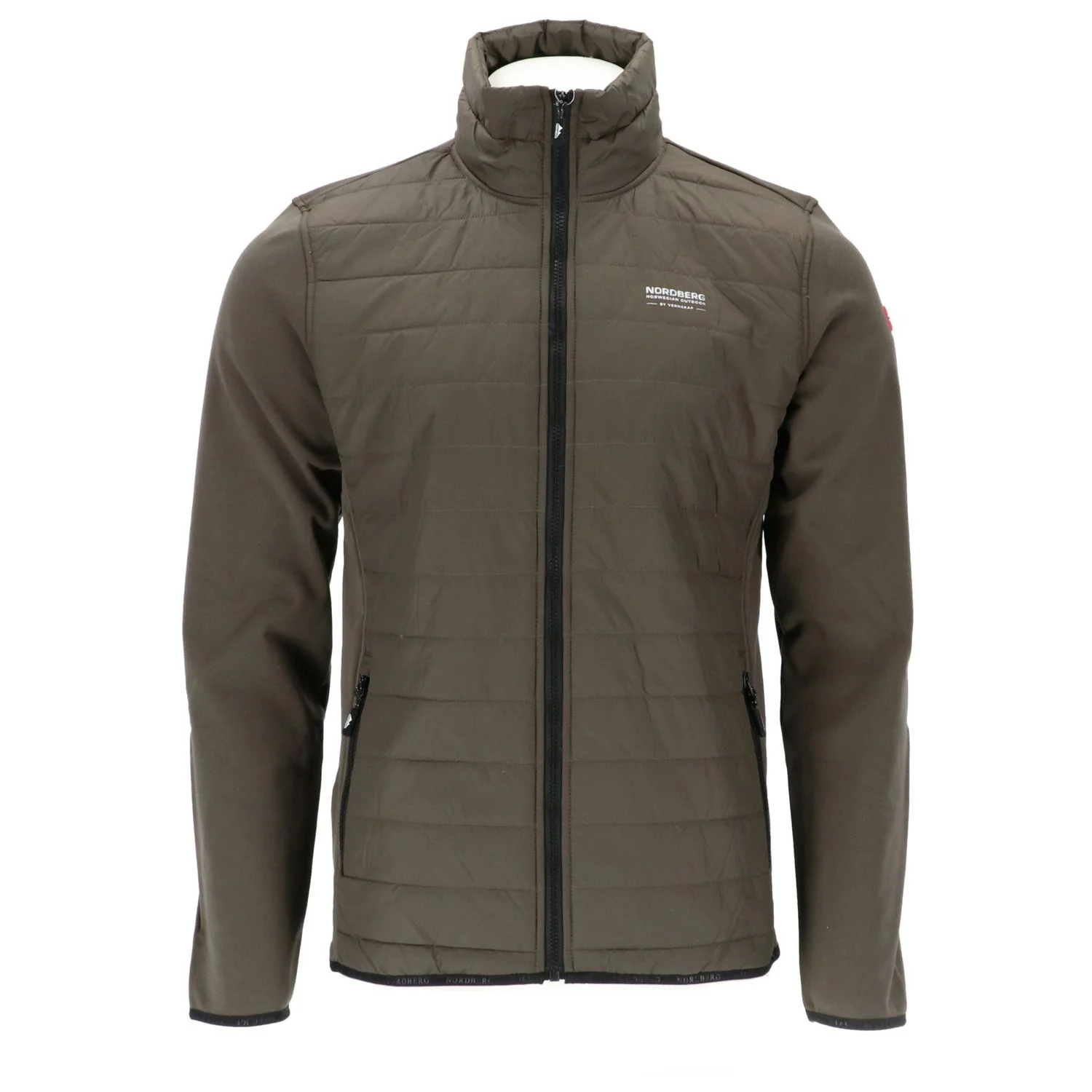 Nordberg Tarik knitted and woven jacket.