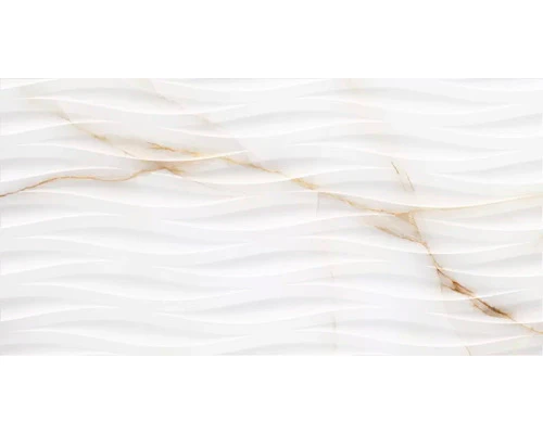 Vloertegel Marbleessence Topaz Gold Deco 32×62,5 cm mat 9mm