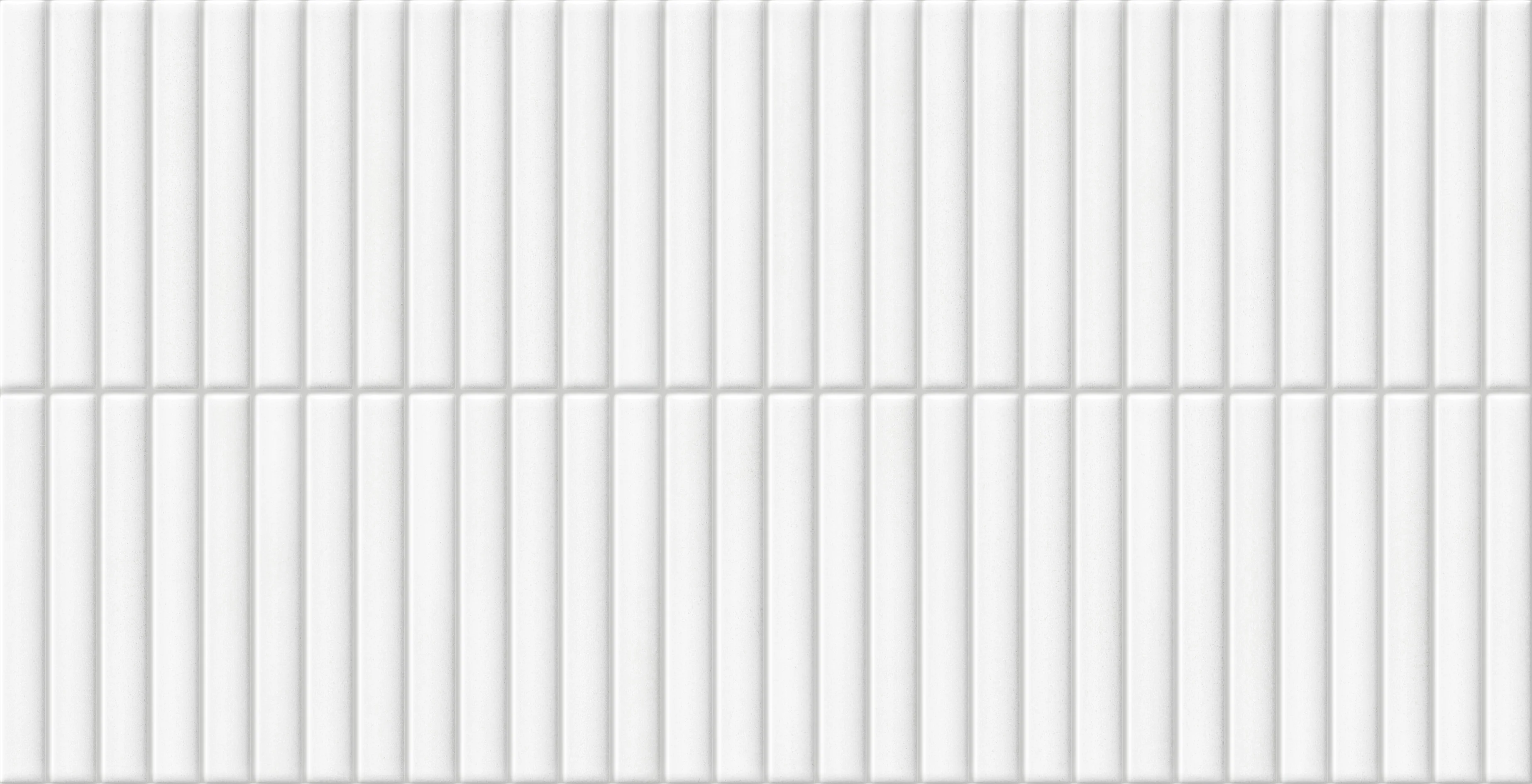 Wandtegel Deco Lingot White 32×62,5 cm Rechthoek – Porselein Zijdeglans – Stralend Witte Tint