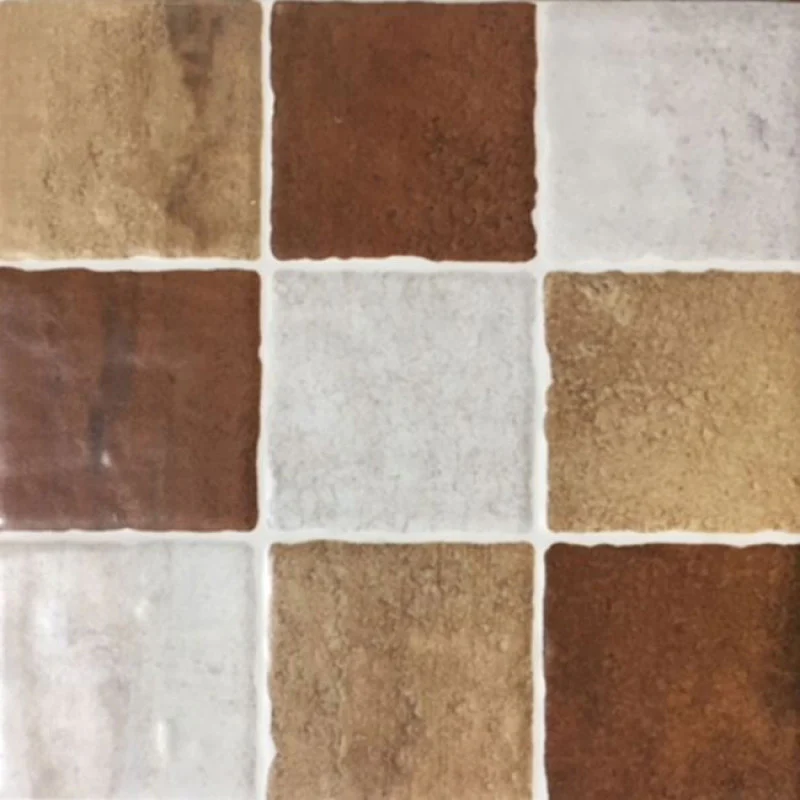 Wandtegel Arezzo Mosaico Cotto 22,5×22,5 cm