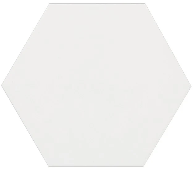 Wandtegel Esagono Bianco 25×29 cm