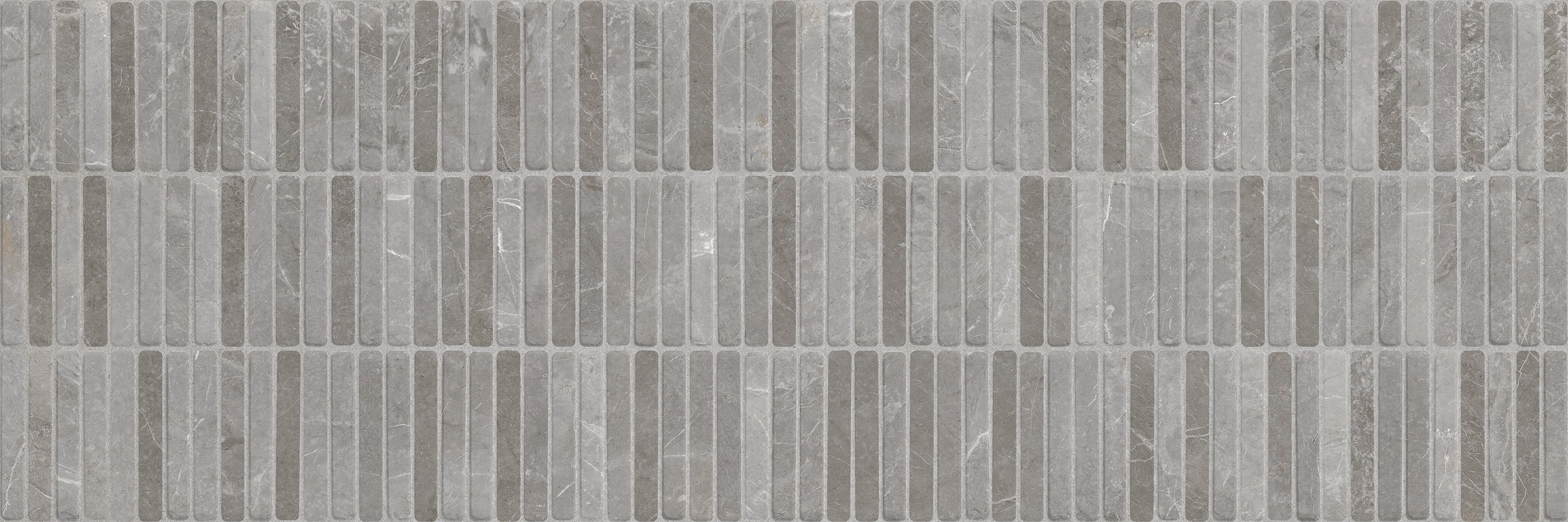 Wandtegel Monreale Tessere Grey 30×90 cm
