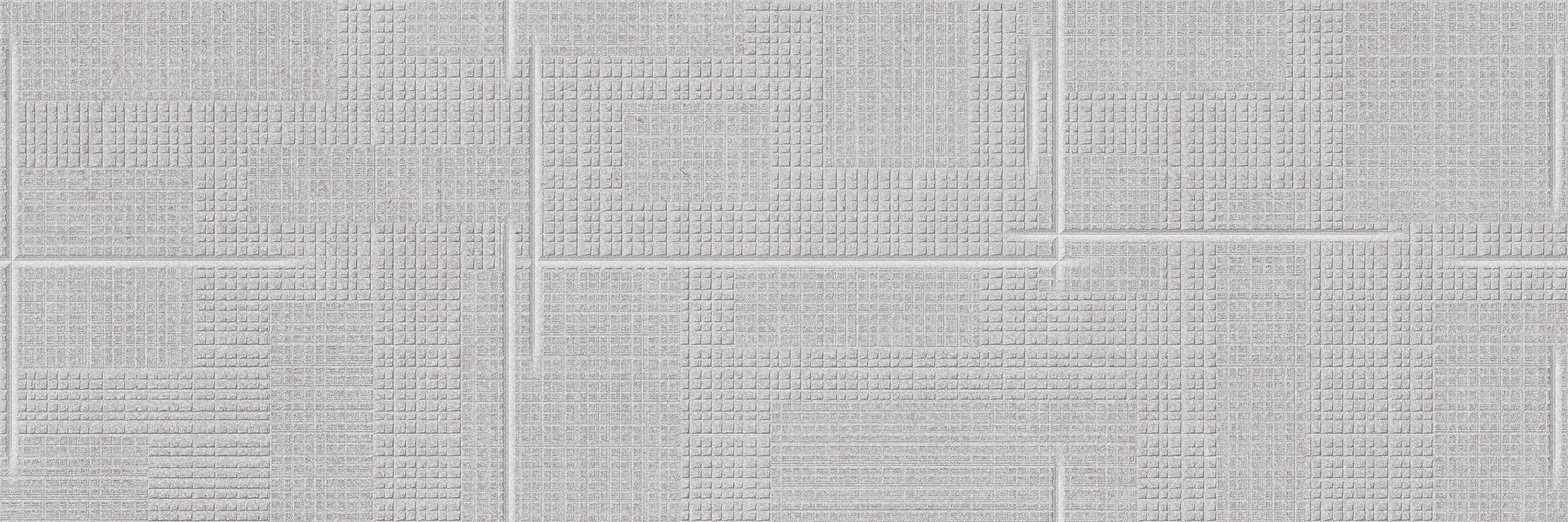 Wandtegel Cala Squared Grey 30×90 cm gerectificeerd