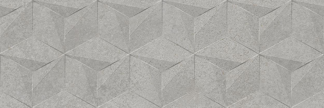 Wandtegel Code Dec Grey 40×120 cm gerectificeerd