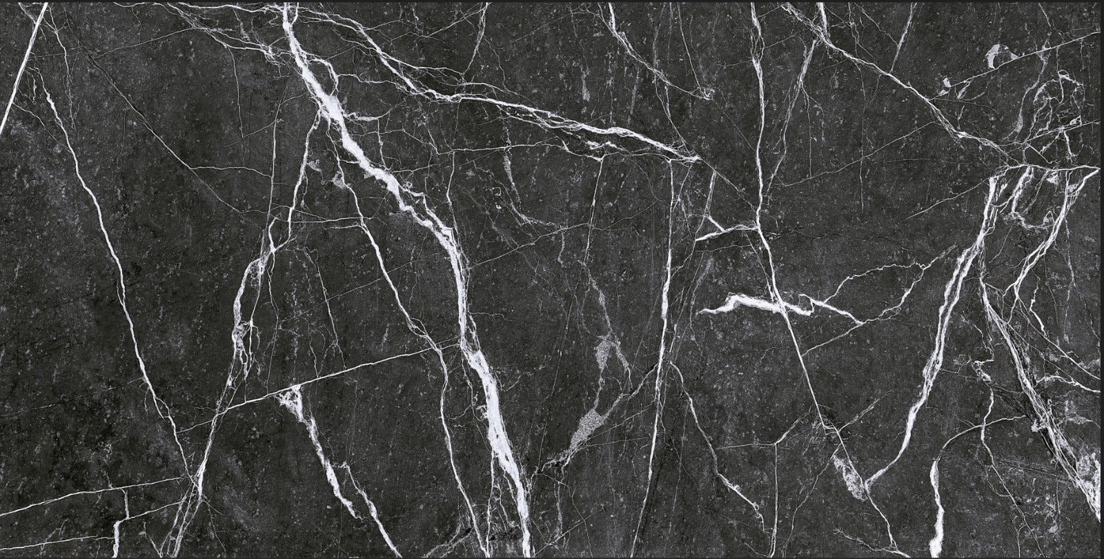 Wandtegel Black Marble Bisel 10×20 cm brillo glans
