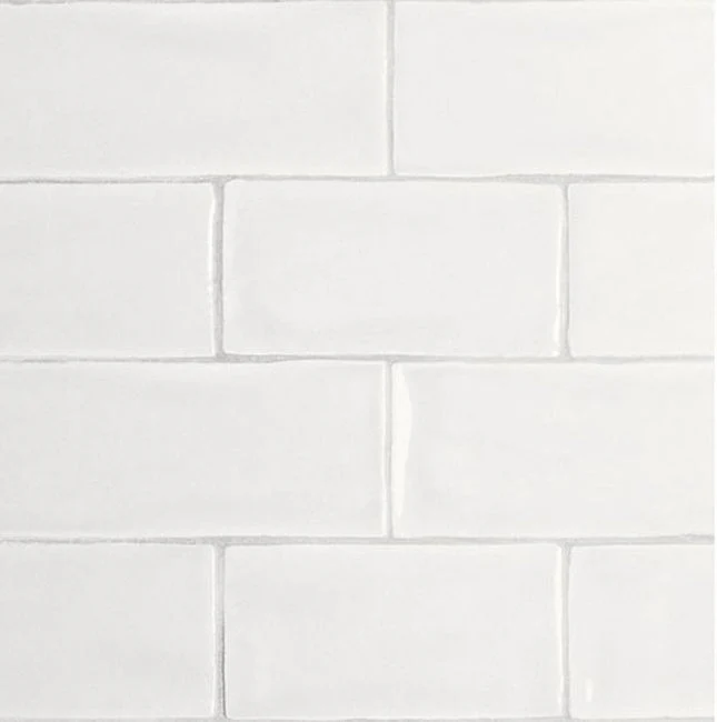 Wandtegel Mayolica White 7,5×15 cm matt
